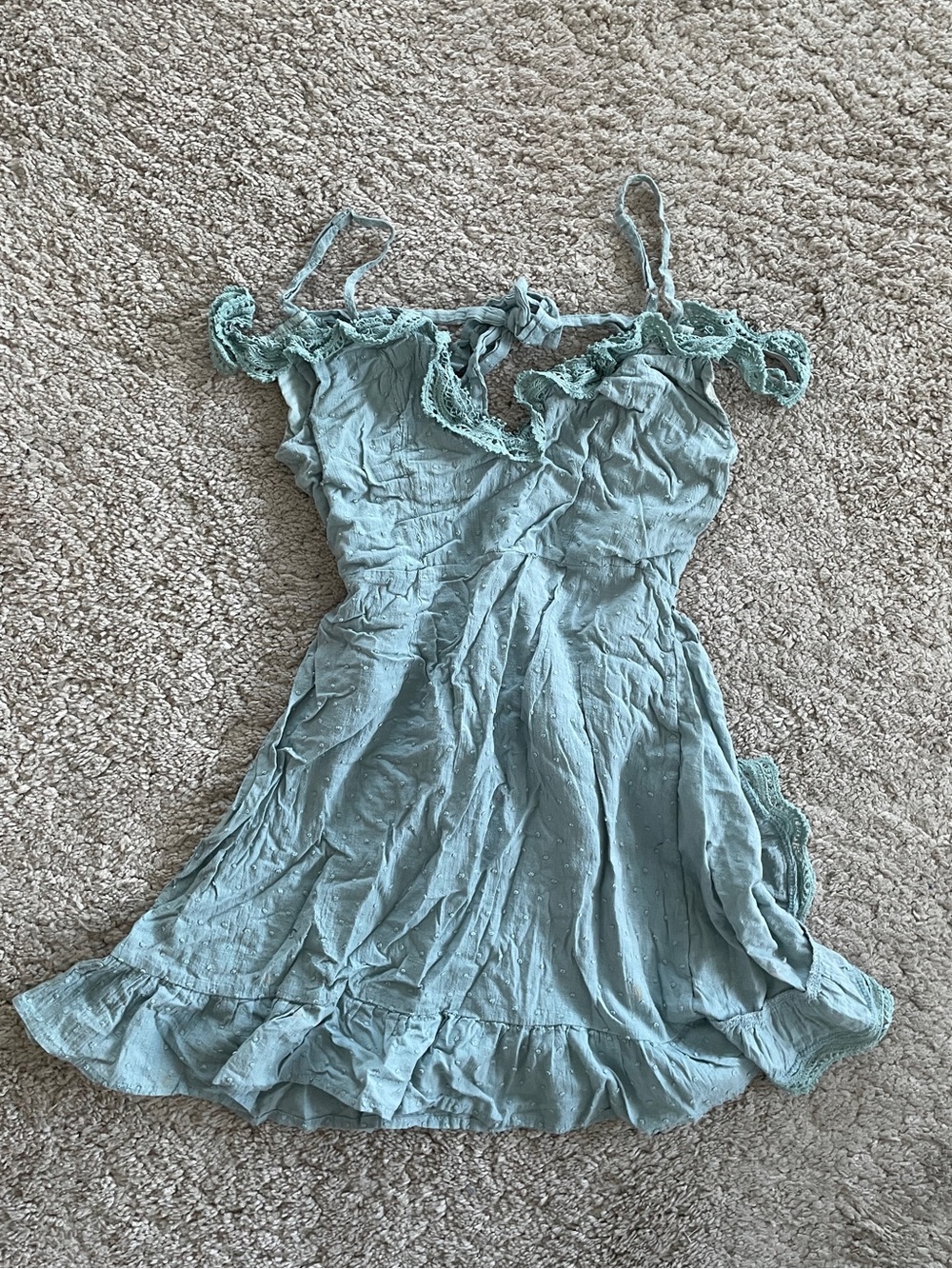 Lace Trim Sundress
